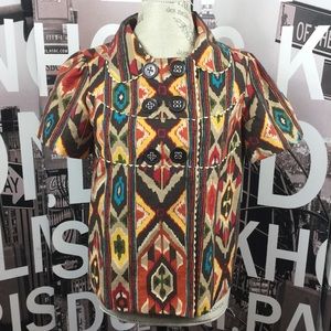 Scott Taylor double breasted blazer top